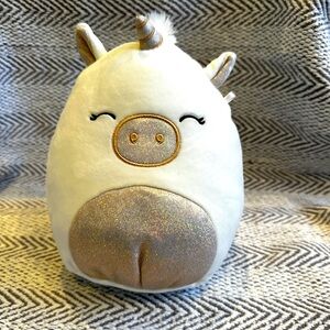 Squishmallows Official Kellytoy 7 Inch (Sofia Unicorn)